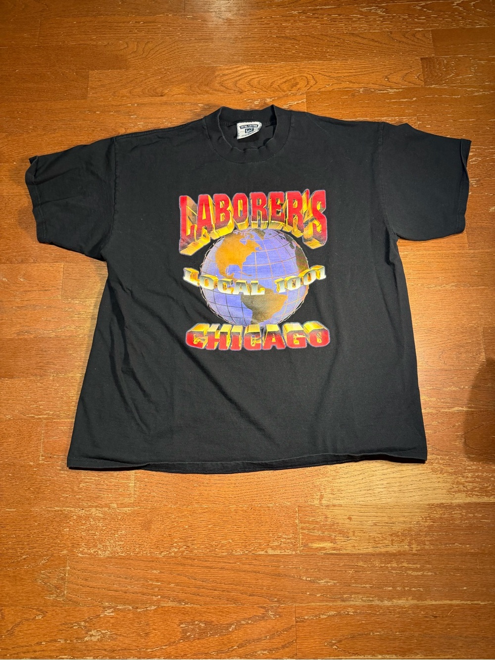 Vintage Laborer Local 1001 Chicago Graphic Tee